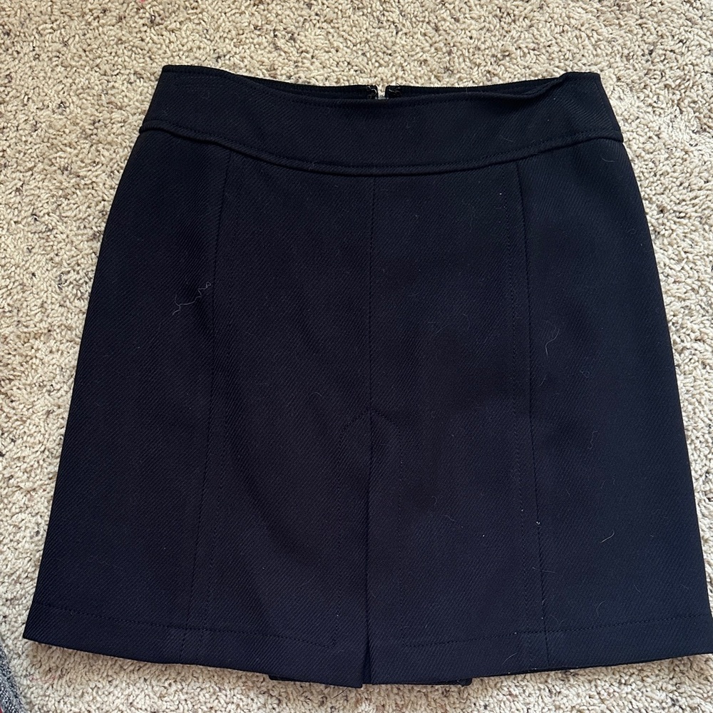 LOFT Classic navy blue A-Line Skirt